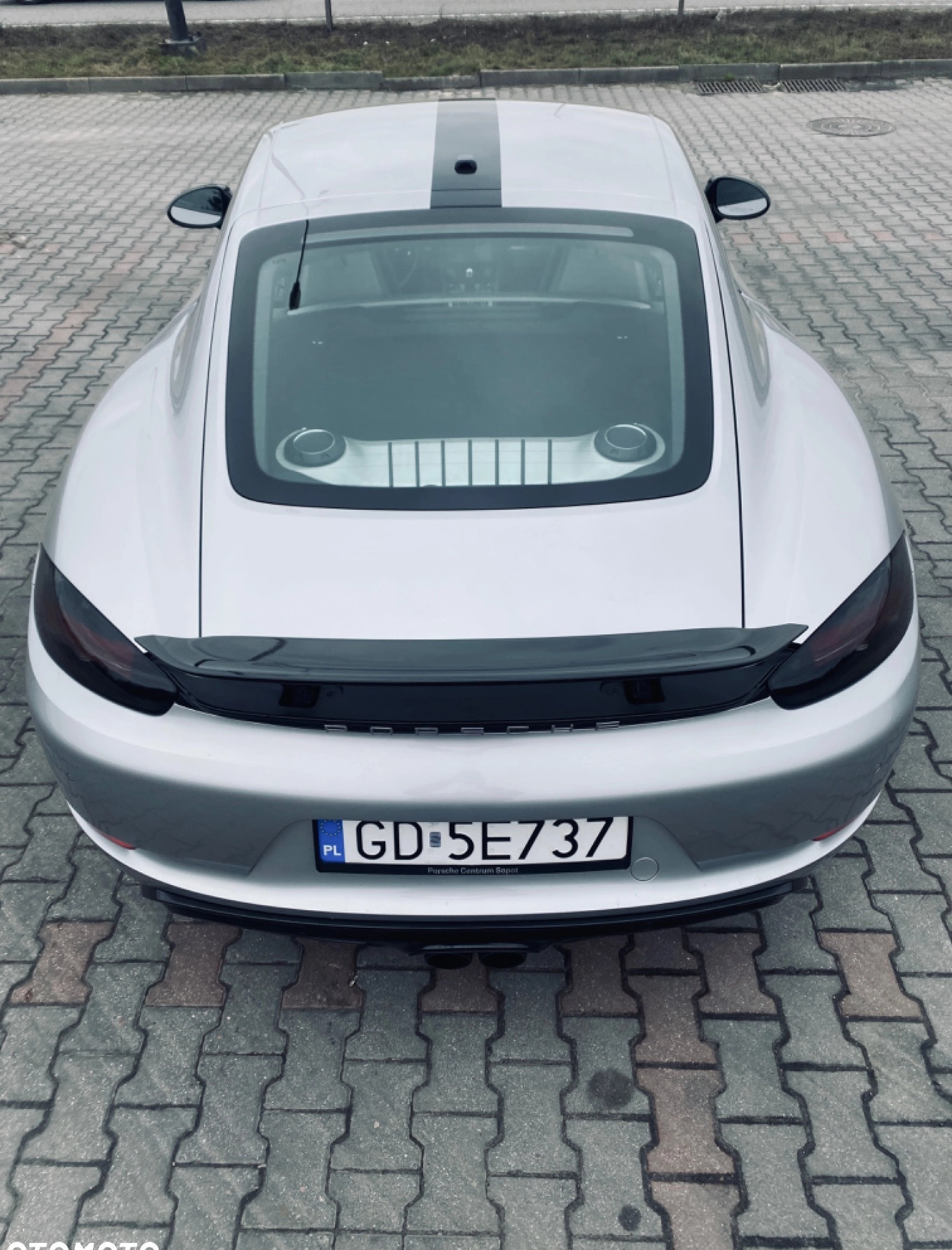 Porsche 718 Cayman cena 210000 przebieg: 48500, rok produkcji 2018 z Gdynia małe 596